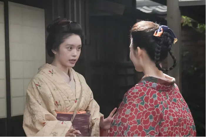 一緒に外出、トキとリヨ