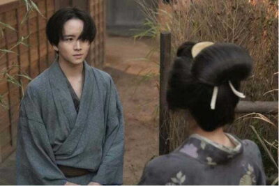 タエにウソをつく三之丞